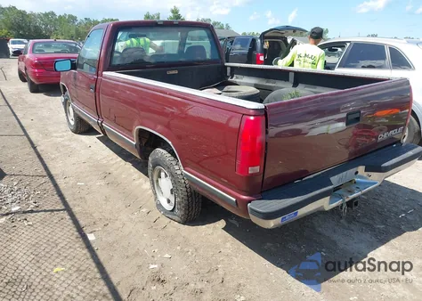 1998 Chevrolet C1500 Fleetside from USA, damaged, VIN 1GCEC14R7WZ154513